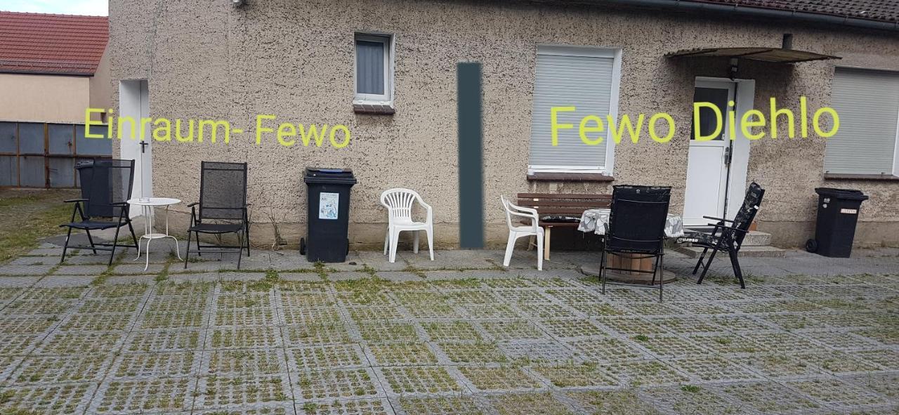 Einraum-Ferienwohnung 46M2 Eisenhuettenstadt-Diehlo Luaran gambar