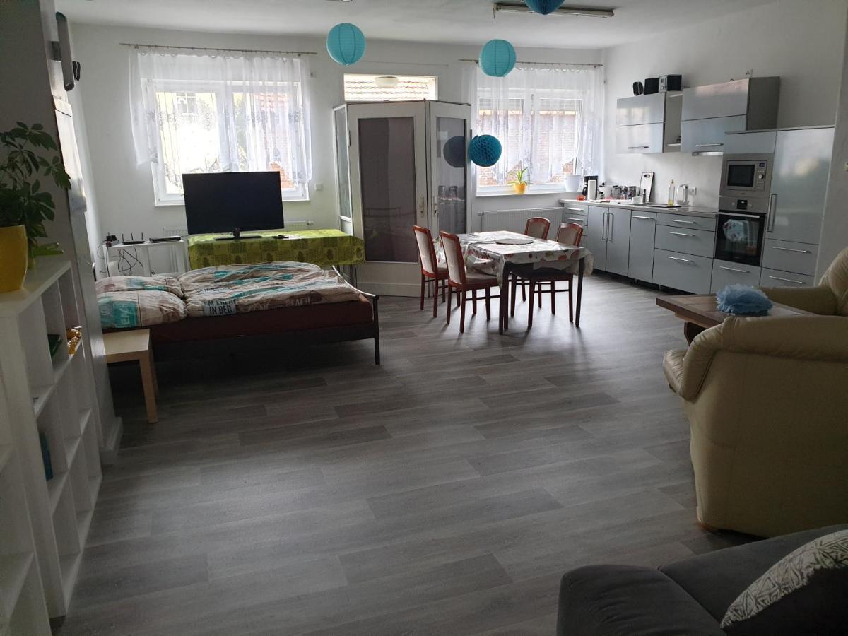 Einraum-Ferienwohnung 46M2 Eisenhuettenstadt-Diehlo Luaran gambar